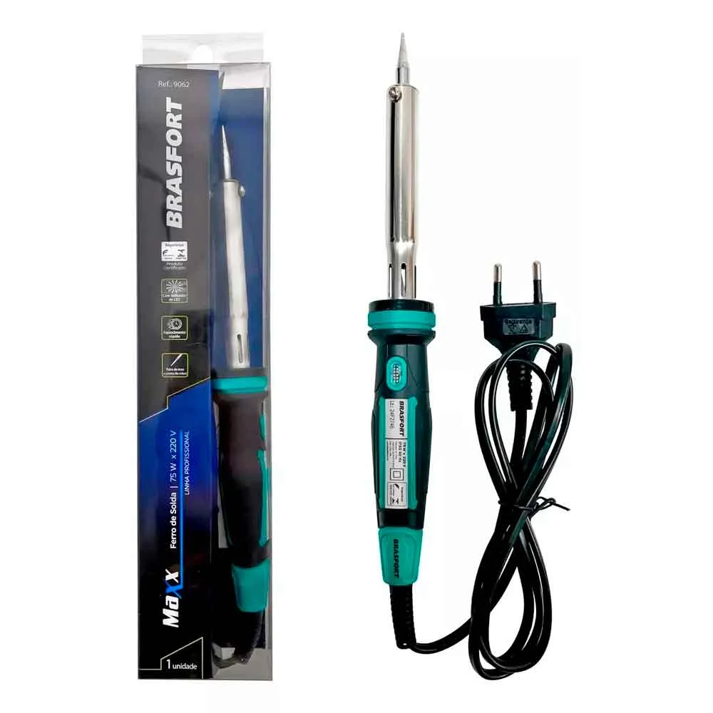 Ferro De Solda 075watt Maxxi Brasfort